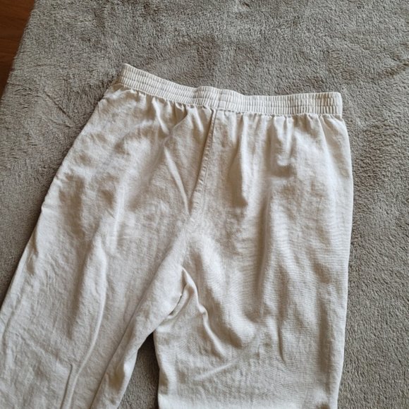 My Style high rise tie front linen blend pants size medium - Picture 4 of 10